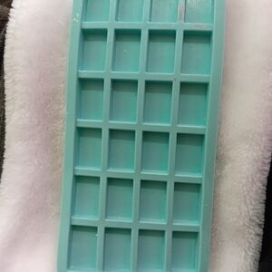 Aqua Silicone Ice Cube Tray